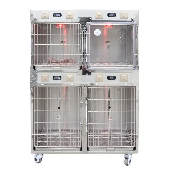 Stainless Steel Vet Cage for Pet Recovery Needs