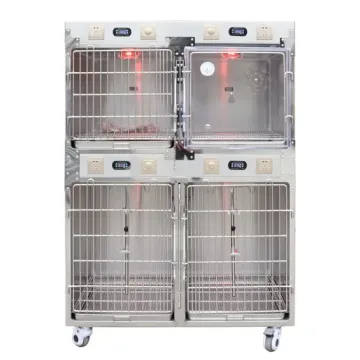 Stainless Steel Vet Cage for Pet Recovery Needs