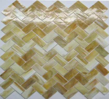 Ice Jade Tiffany Glass Mosaic Tile