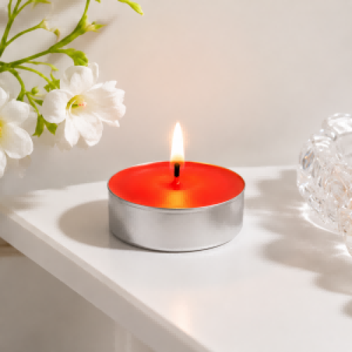 Wholesale Red Candle Gift Box | Smokeless Tealight Candles
