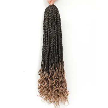 X-TRESS Popular New Senegal Twist Afro Crochet Braids Hair Bundle For Women Heat Resistant Synthetic Braiding Hair Extensions