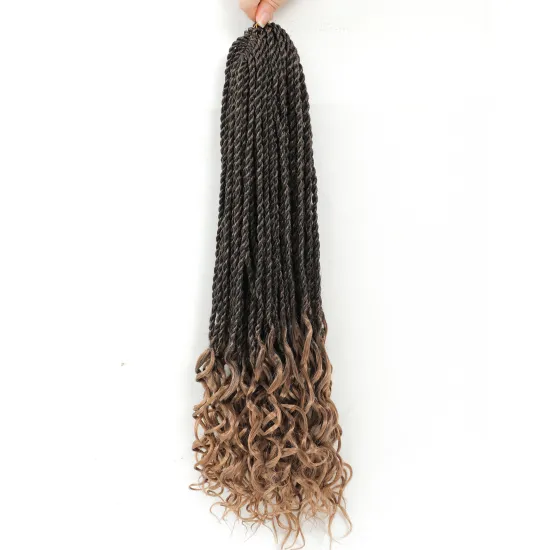 X-TRESS Popular New Senegal Twist Afro Crochet Braids Hair Bundle For Women Heat Resistant Synthetic Braiding Hair Extensions