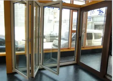 Modern Design Double Glazing Aluminium Folding Door,Aluminum Doors