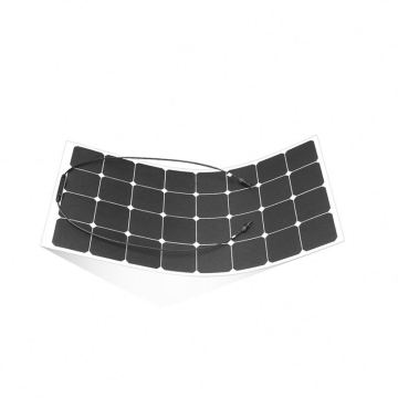 250W Monocrystalline Flexible Solar Panel for Car, Boat, RV, Yacht, and Camping Use