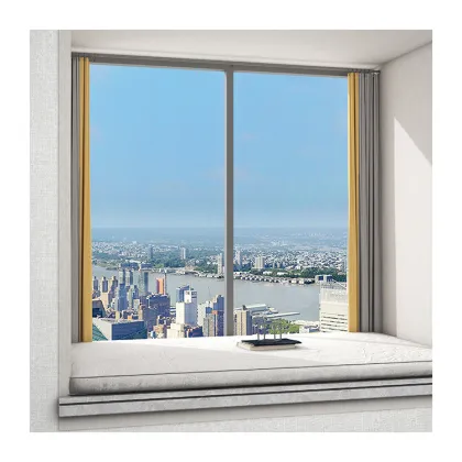 Customizable Balcony Panoramic Double Glazed Floor-to-Ceiling Fixed Windows