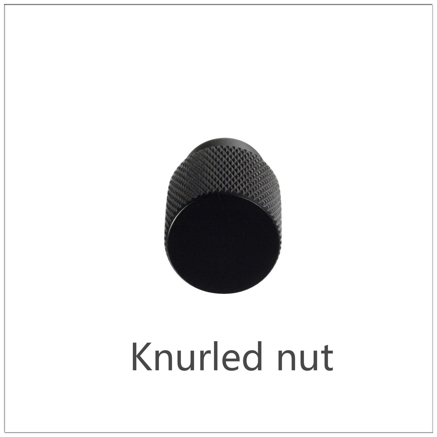 Customer Aluminum Anodized Knurled Knob