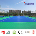 Simple color outdoor PP interlocking basketball court mat