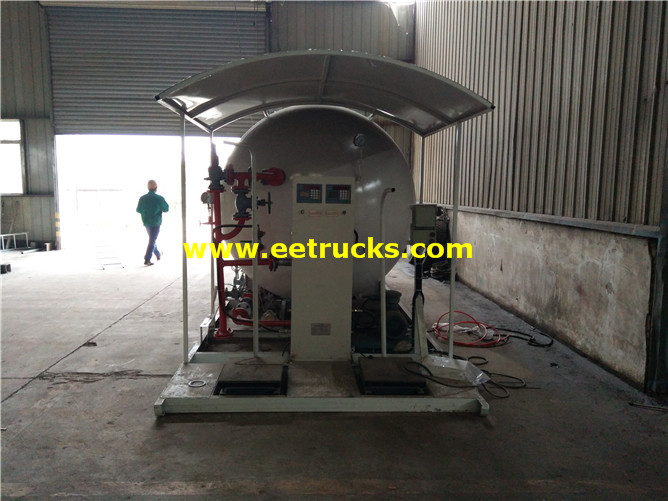 10000 Liters Mobile Cooking Gas Skid Stations