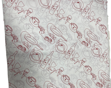 Wholesale Customized Burger Paper with Printed Logo - Food Safe Grade Greaseproof Wrapping Paper