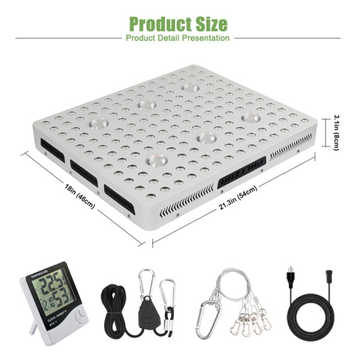 Phlizon Cree COB CXB2590 Grow Light