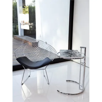 Bauhaus Industrial Metal Lounge Chair