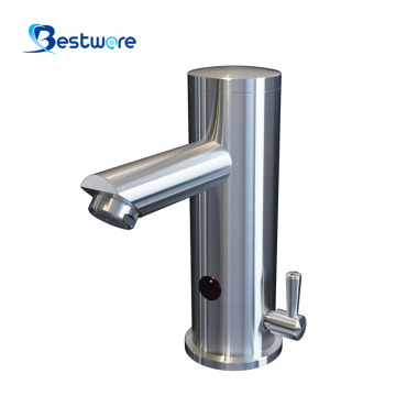 Automatic Stainless Steel Washbasin Mixer