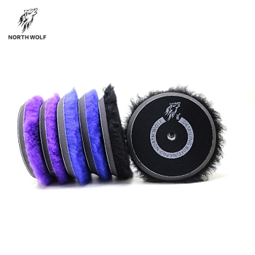 DA Wool Car Buffing Polishing Pad - 100% Natural Lamb Skin