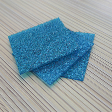 High Quality ISO certification colored solid embossed polycarbonate sheet