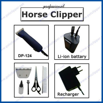 Professional Rechargeable Cordless Big Animal Horse Clipper