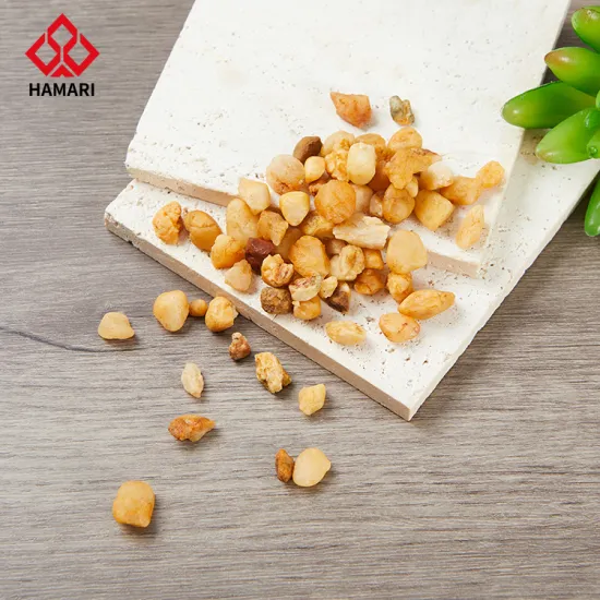 Wholesale Yellow Broken Marble Artificial Stone Pot Fish Tank Decoration