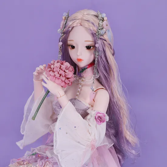 Dream Fairy 1/3 BJD Princess Dress 62cm Ball Jointed Dolls Full Set French Style Costume Makeup BJD Dolls for Girls SD MSD