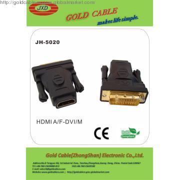 HDMI  A  Adapter  Female to A  DVI(24+1)  Male