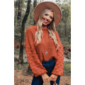 Women Chunky Lightweight Loose Knit Pullover