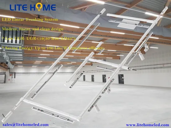 Modern Type Convenient Installation Trunking Lighting System