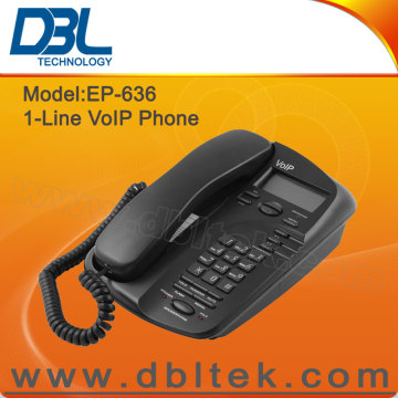 DBL One Line VoIP SIP IP Phone (EP-636)