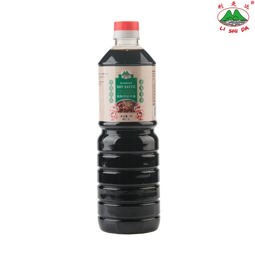 Chine Sauce de soja foncé aux champignons 1000ml Fabricants