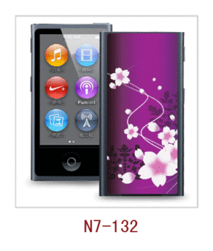 Flower Picture Ipod Nano Case With 3d,pc Case Ribber Coated,multiple Colors Available 