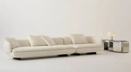 Vivienne Italian Leather Modular Sofa Set