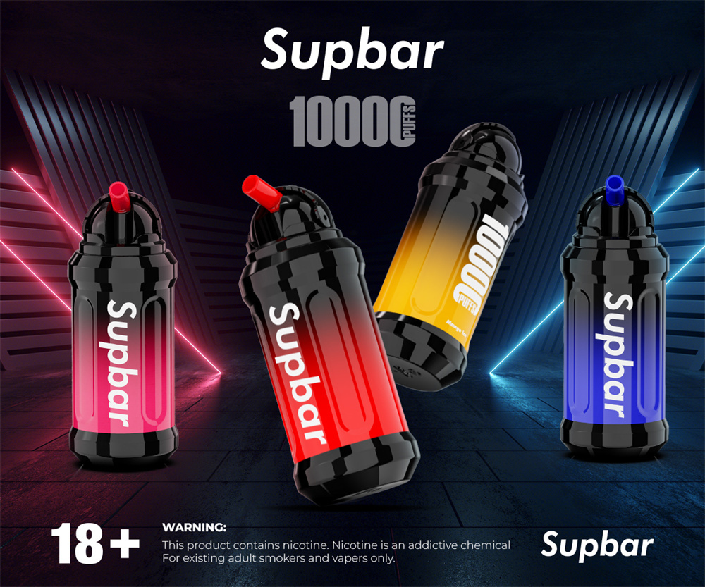 Supbar Vape 10000 Puffs Vapes сетчатой ​​катушка оптом