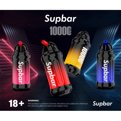 Supbar Vape 10000 Puffs Vapes сетчатой ​​катушка оптом