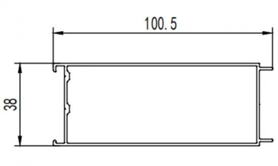 HRB 52 aluminum extrusion mold for furniture materials