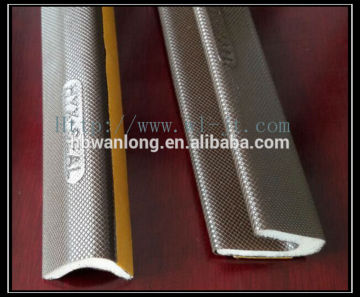 Rubber window channels in Aluminum profiles RS09