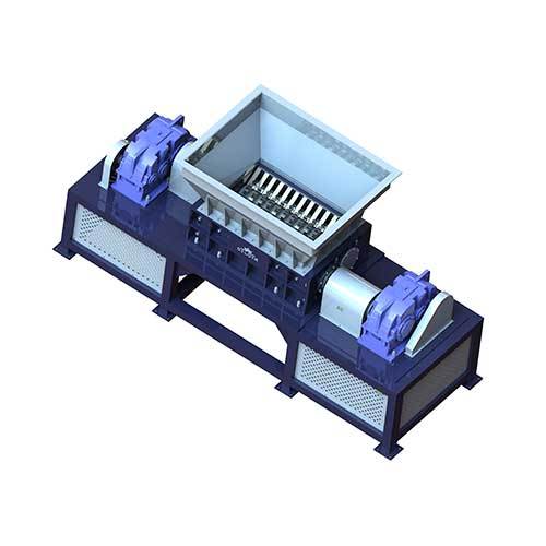 Twin Shaft Light Metal Scrap Shredding Machine Light Metal Scrap Shredder Machine Factory