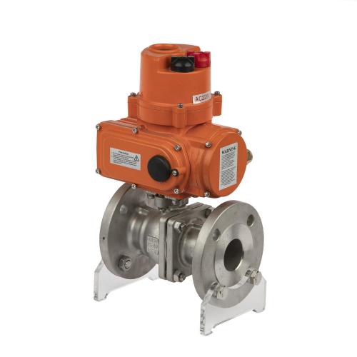 Electric Explosion-proof Electric 2way 2pc Flange Ball Valve