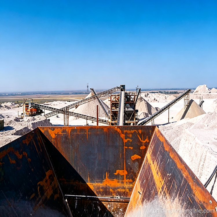 500 TPH ক্ষমতা সহ দক্ষ চুনাপাথর প্রক্রিয়াকরণ লাইন