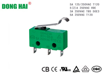 Miniature Micro Switch Green R Lever