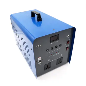 Portable for Camping with Battery Solar Power System
