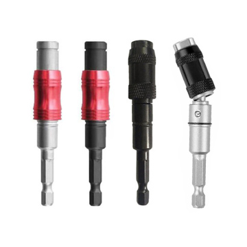Adjustable Extension Rod Quick Release Magnetic Screwdriver with Swivel Drill Bit Holder
