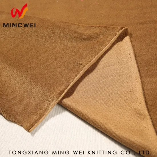 Different solid colors anti-static velour fabric for car seats