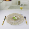 Wholesale Gold Glass Charger Dishes Plates For Wedding