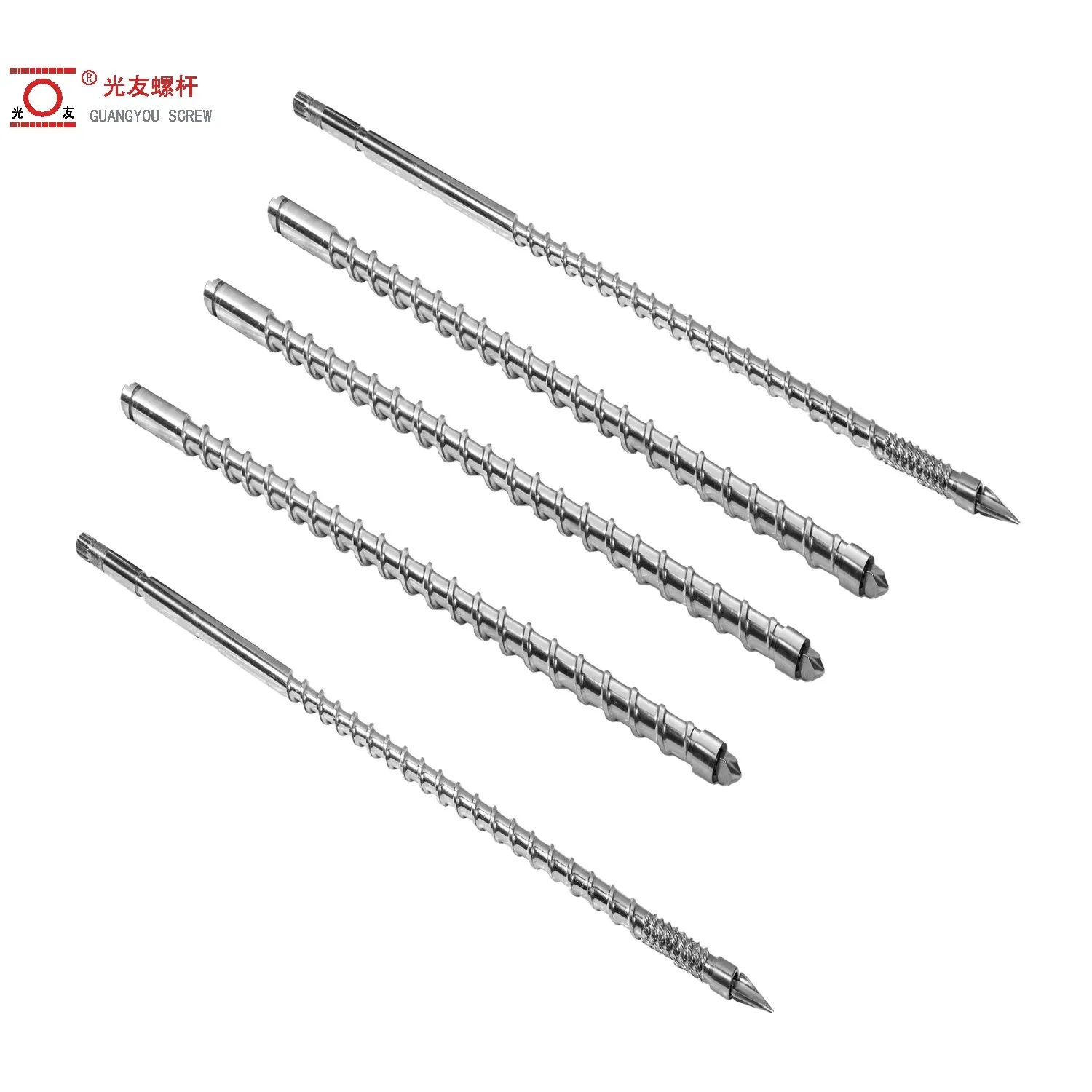 Mataas na kalidad na bimetallic screw bariles para sa pagpapalit ng iniksyon ng machine machine