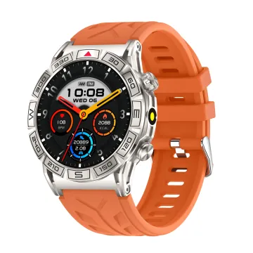 Latest Generic Heart Rate Smart Watch: 1ATM Waterproof with 1.43" AMOLED Display - Round Design Smartwatch