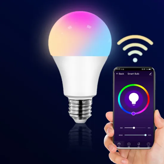 Hot Sale E26/E27 Smart LED Light Bulb with APP Voice Control and RGB