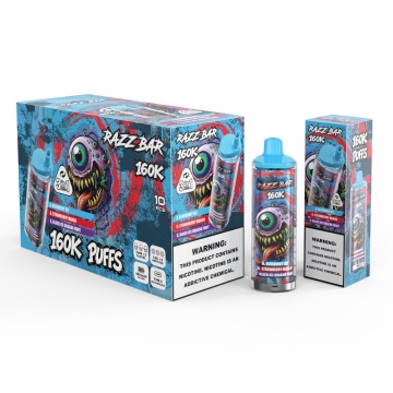 Аднаразовы вейп Razz Bar 160k Puff оптам у ЕС