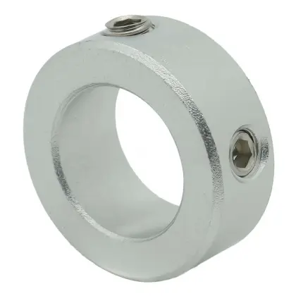 Custom Black set screw collar stainless steel aluminum shaft collar