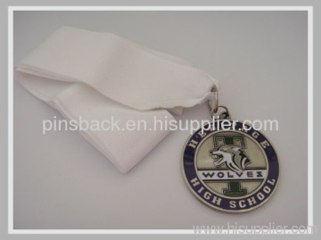 School Medal With Lanyards 