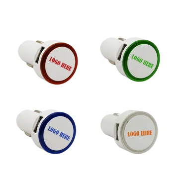 LED 2 Usb Port Car Charger 2.4A