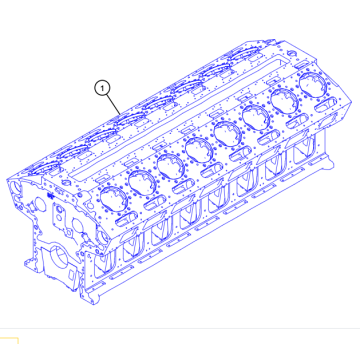 515-3616 5153516 515-3517 525-1802 CYLINDER BLOCK