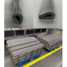 Elemento de filtro de fieltro sinterizado de fibra de metal