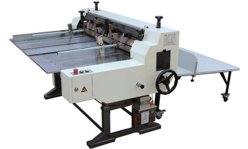 Máquina que raja de la cartulina semiautomática ST086